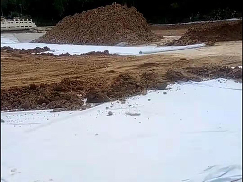 山西大同，公園景觀湖防滲工程－2019年